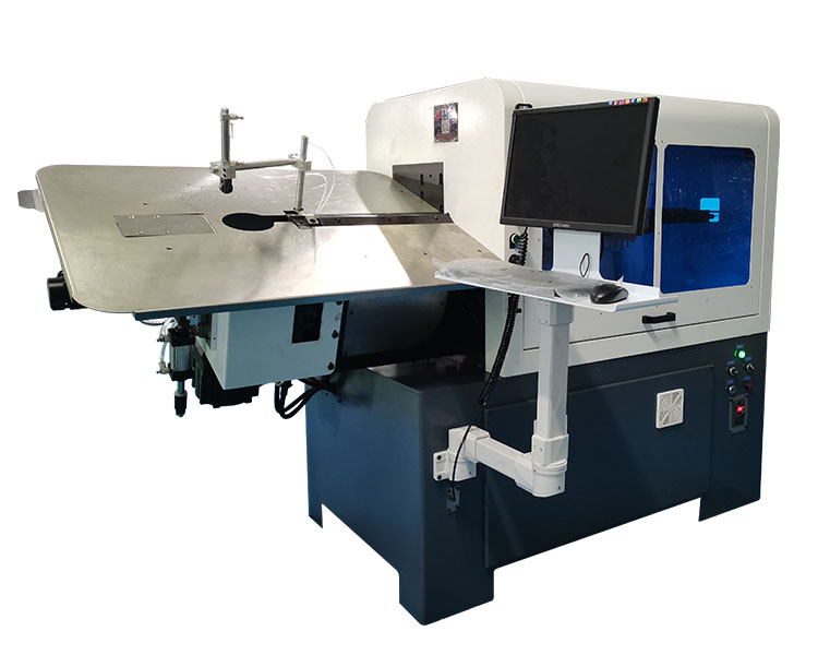 Introduce the working principle of a 2D wire bending machine